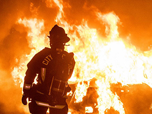 Flames of fire